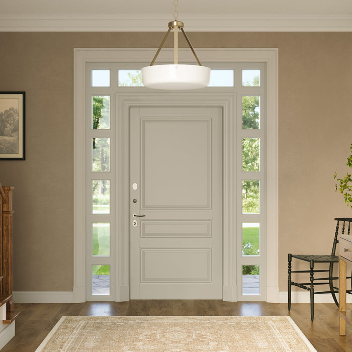 Progress Lighting - P500507-177 - Two Light Convertible Pendant - Lieon - Champagne Bronze