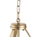Progress Lighting - P500507-177 - Two Light Convertible Pendant - Lieon - Champagne Bronze