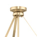 Progress Lighting - P500507-177 - Two Light Convertible Pendant - Lieon - Champagne Bronze