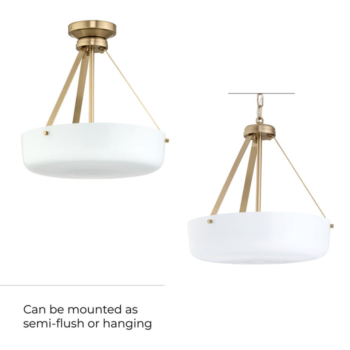 Progress Lighting - P500507-177 - Two Light Convertible Pendant - Lieon - Champagne Bronze