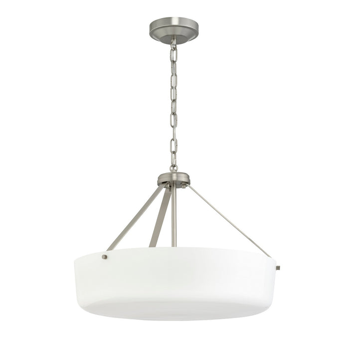 Progress Lighting - P500508-009 - Three Light Convertible Pendant - Lieon - Brushed Nickel