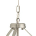 Progress Lighting - P500508-009 - Three Light Convertible Pendant - Lieon - Brushed Nickel