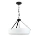 Progress Lighting - P500508-031 - Three Light Convertible Pendant - Lieon - Black