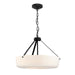 Progress Lighting - P500508-031 - Three Light Convertible Pendant - Lieon - Black