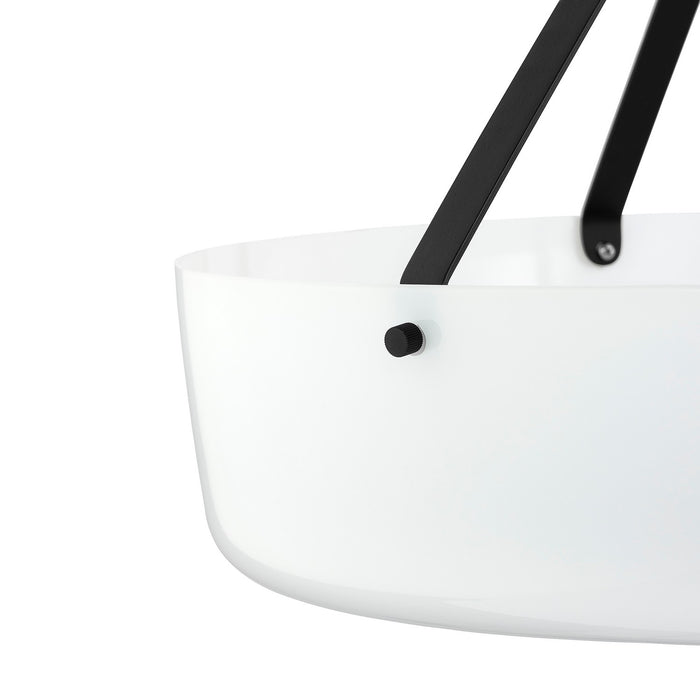 Progress Lighting - P500508-031 - Three Light Convertible Pendant - Lieon - Black