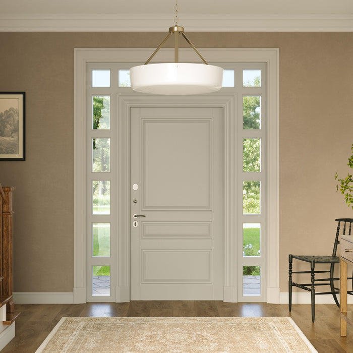 Progress Lighting - P500508-177 - Three Light Convertible Pendant - Lieon - Champagne Bronze