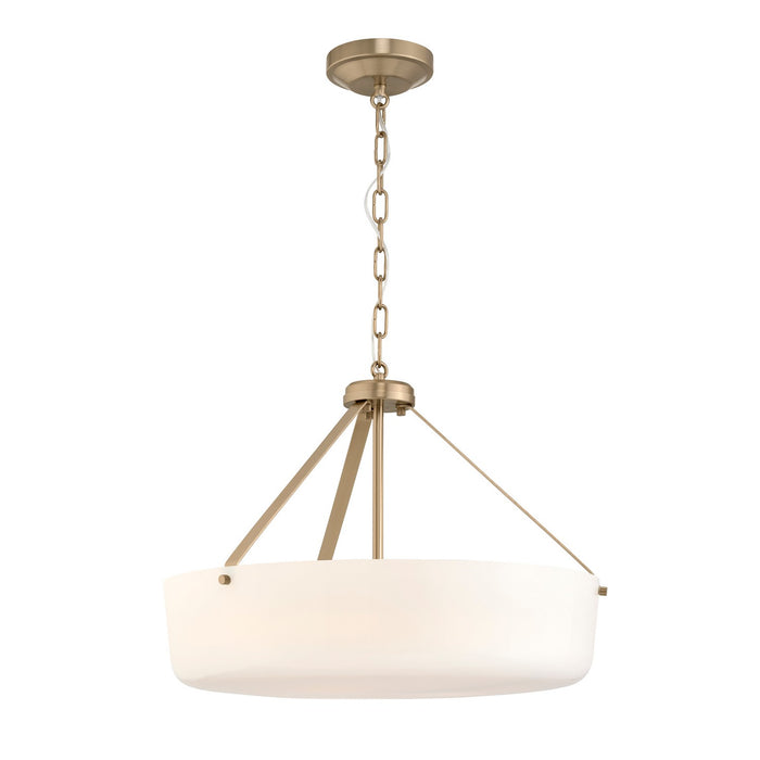 Progress Lighting - P500508-177 - Three Light Convertible Pendant - Lieon - Champagne Bronze