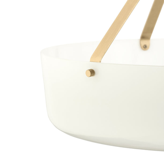 Progress Lighting - P500508-177 - Three Light Convertible Pendant - Lieon - Champagne Bronze