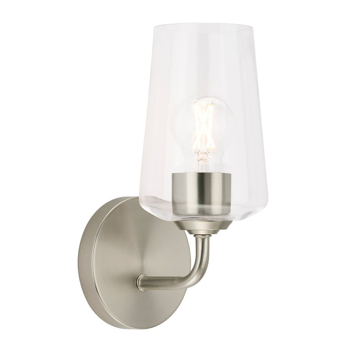 Progress Lighting - P710148-009 - One Light Wall Sconce - Celino - Brushed Nickel