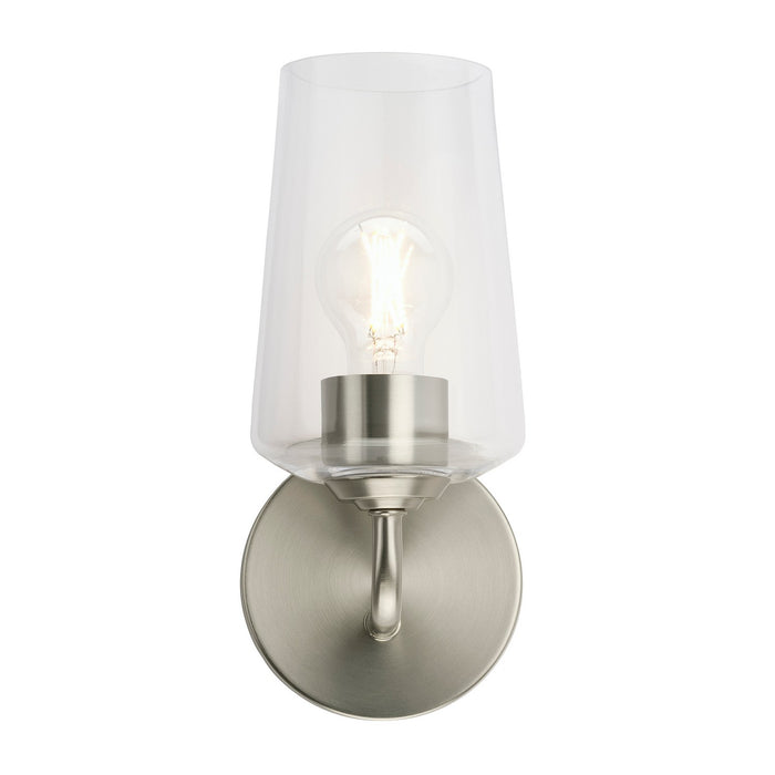Progress Lighting - P710148-009 - One Light Wall Sconce - Celino - Brushed Nickel