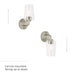 Progress Lighting - P710148-009 - One Light Wall Sconce - Celino - Brushed Nickel