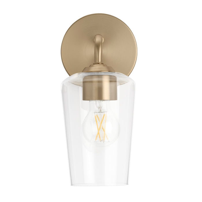 Progress Lighting - P710148-177 - One Light Wall Sconce - Celino - Champagne Bronze