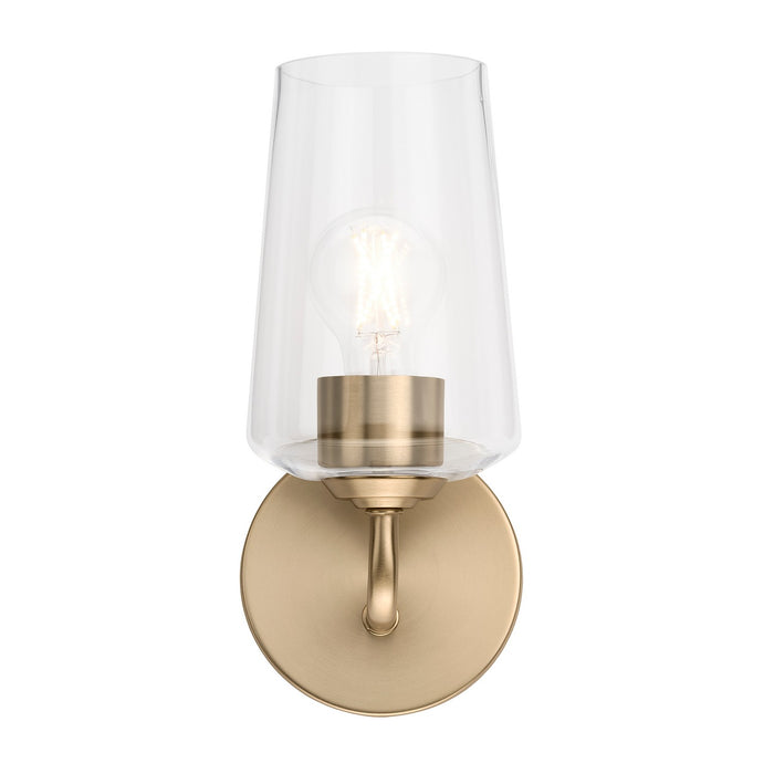 Progress Lighting - P710148-177 - One Light Wall Sconce - Celino - Champagne Bronze