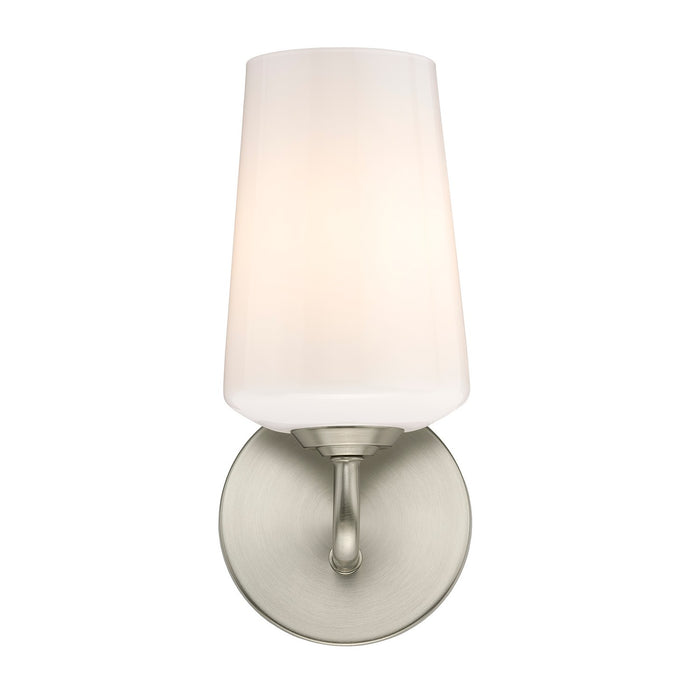 Progress Lighting - P710149-009 - One Light Wall Sconce - Celino - Brushed Nickel