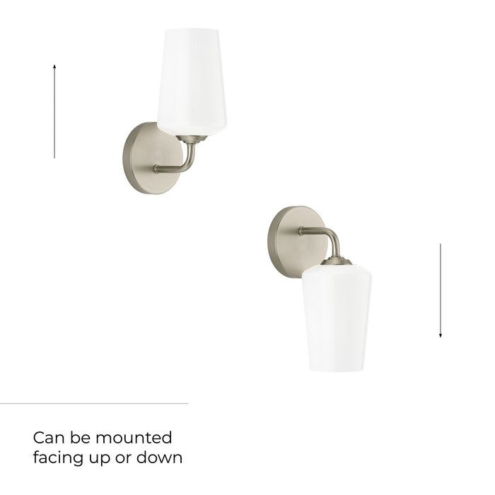 Progress Lighting - P710149-009 - One Light Wall Sconce - Celino - Brushed Nickel
