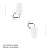 Progress Lighting - P710149-015 - One Light Wall Sconce - Celino - Polished Chrome