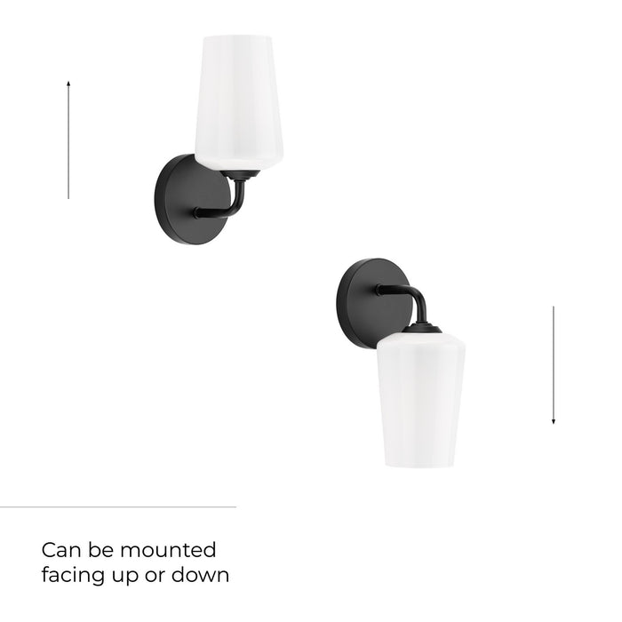 Progress Lighting - P710149-031 - One Light Wall Sconce - Celino - Black