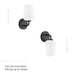 Progress Lighting - P710149-031 - One Light Wall Sconce - Celino - Black