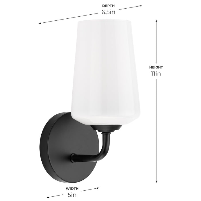 Progress Lighting - P710149-031 - One Light Wall Sconce - Celino - Black