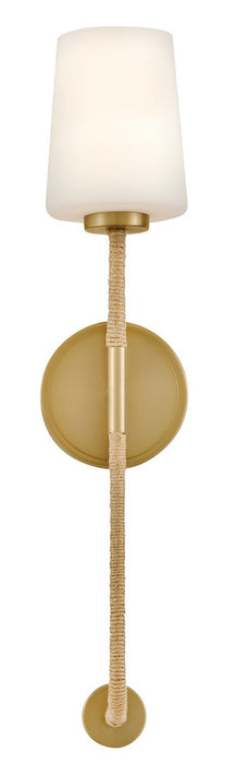 Lark - 83450LCB-NAT - LED Wall Sconce - Kline - Lacquered Brass