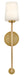 Lark - 83450LCB-NAT - LED Wall Sconce - Kline - Lacquered Brass