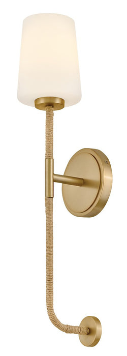 Lark - 83450LCB-NAT - LED Wall Sconce - Kline - Lacquered Brass