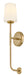 Lark - 83450LCB-NAT - LED Wall Sconce - Kline - Lacquered Brass