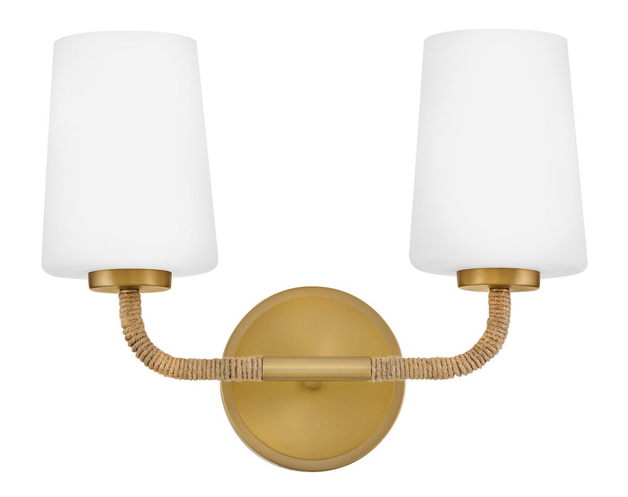Lark - 853452LCB-NAT - LED Vanity - Kline - Lacquered Brass