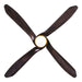 Minka Aire - F698L-LBR/DO - 60"Ceiling Fan - Mortyn - Legacy Brass