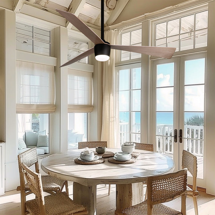 Minka Aire - F744L-DB/ASW - 52"Ceiling Fan - Elavan - Dark Bronze