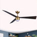 Minka Aire - F744L-LBR/DO - 52"Ceiling Fan - Elavan - Legacy Brass