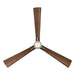 Minka Aire - F768L-BNW/DK - 65"Ceiling Fan - Nauticus - Brushed Nickel Wet With Distressed Koa Blades