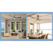 Minka Aire - F768L-BNW/DK - 65"Ceiling Fan - Nauticus - Brushed Nickel Wet With Distressed Koa Blades