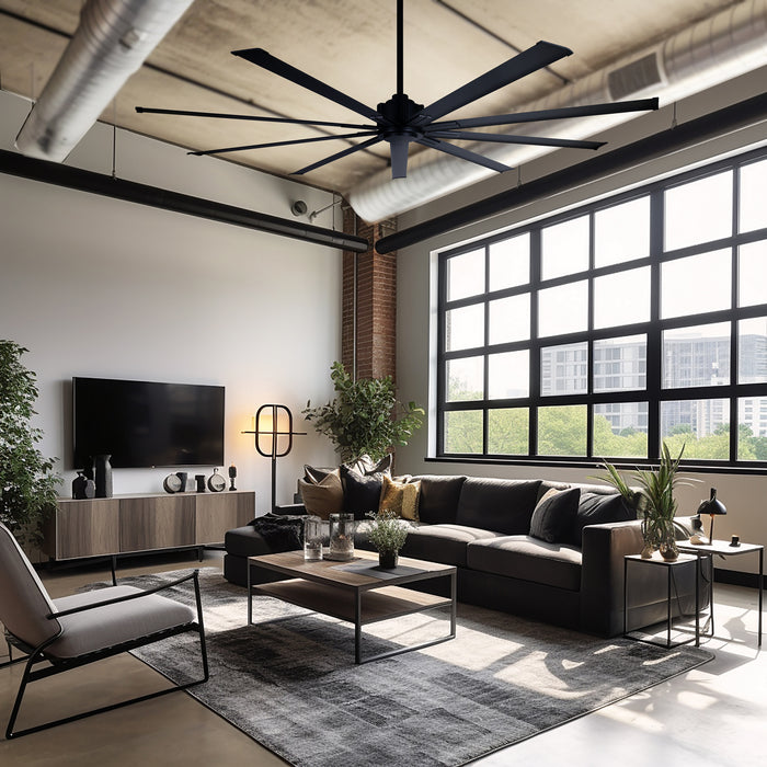 Minka Aire - F887-72-CL - 72"Ceiling Fan - Xtreme - Coal Black
