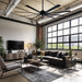 Minka Aire - F887-72-CL - 72"Ceiling Fan - Xtreme - Coal Black