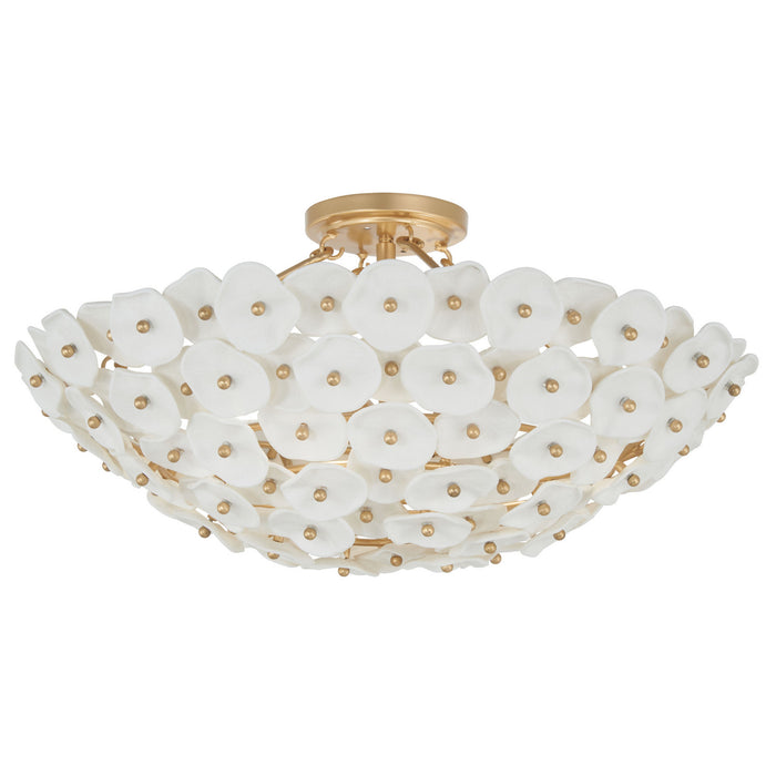 Metropolitan - N1824-732 - Four Light Semi Flush Mount - Coastlyn - Legacy Brass