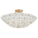 Metropolitan - N1824-732 - Four Light Semi Flush Mount - Coastlyn - Legacy Brass