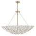 Metropolitan - N1828-732 - Eight Light Pendant - Coastlyn - Legacy Brass