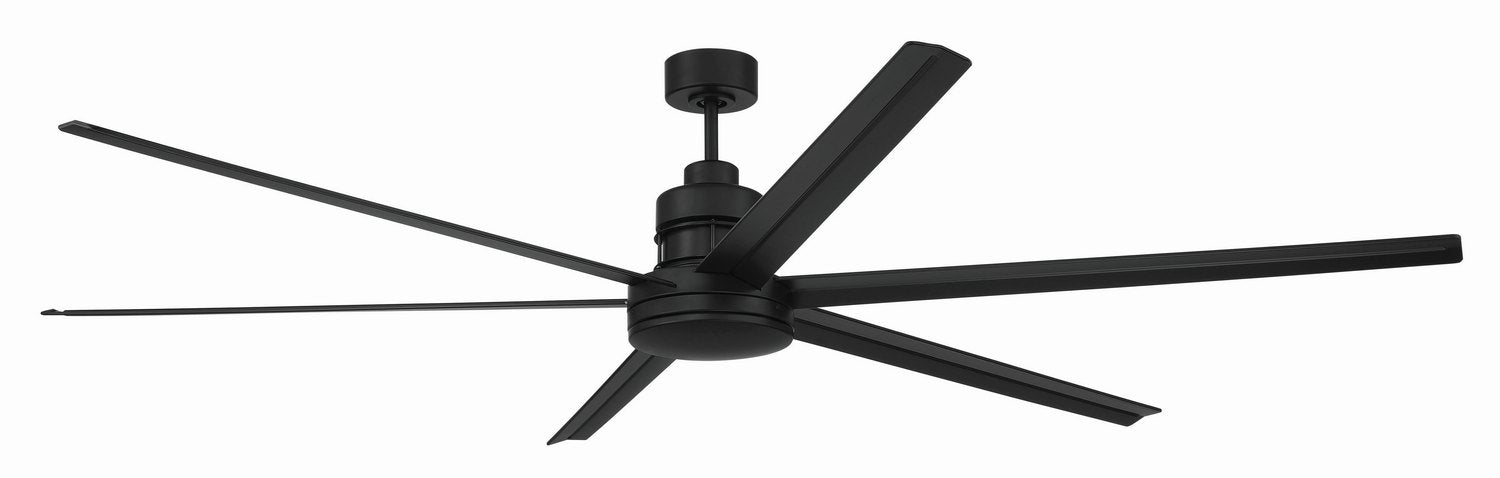 Craftmade - MND80FB6 - 80" Ceiling Fan - Mondo 80 Indoor/Outdoor - Flat Black