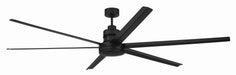 Craftmade - MND80FB6 - 80" Ceiling Fan - Mondo 80 Indoor/Outdoor - Flat Black