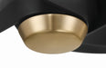 Craftmade - VNN58FBSB4 - 58" Ceiling Fan - Venn 58" Indoor Ceiling Fan - Flat Black/Satin Brass