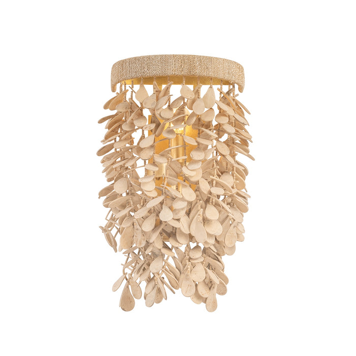 Corbett Lighting - 552-02-VGL - Two Light Wall Sconce - Naxos - Vintage Gold Leaf