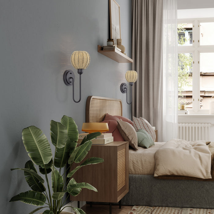 Livex Lighting - 13681-07 - One Light Wall Sconce - Summervine - Bronze