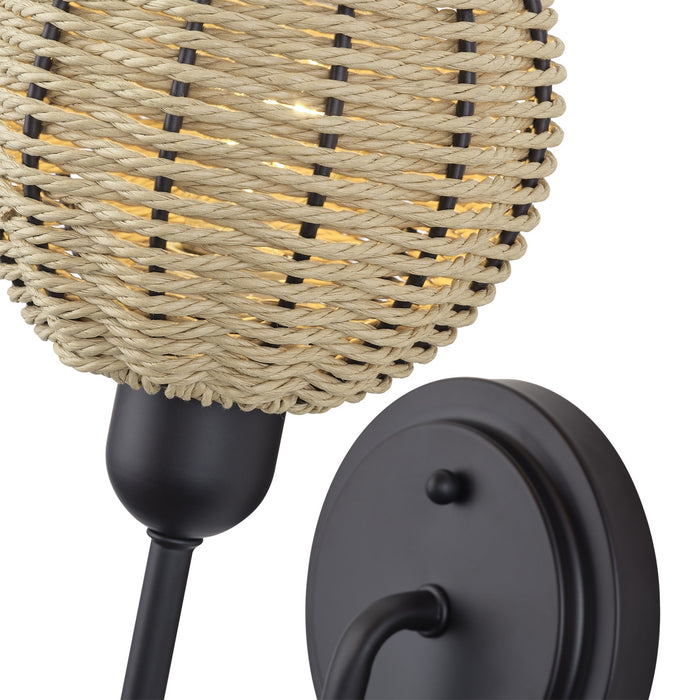 Livex Lighting - 13681-07 - One Light Wall Sconce - Summervine - Bronze