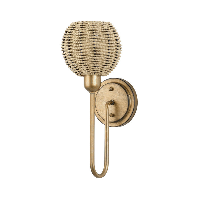 Livex Lighting - 13681-48 - One Light Wall Sconce - Summervine - Antique Gold Leaf