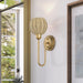 Livex Lighting - 13681-48 - One Light Wall Sconce - Summervine - Antique Gold Leaf