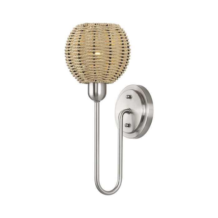 Livex Lighting - 13681-91 - One Light Wall Sconce - Summervine - Brushed Nickel