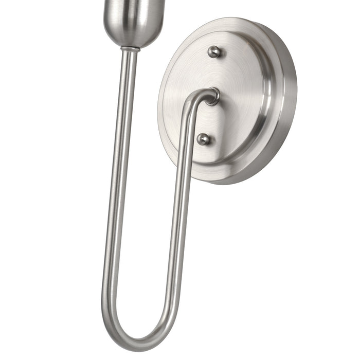 Livex Lighting - 13681-91 - One Light Wall Sconce - Summervine - Brushed Nickel