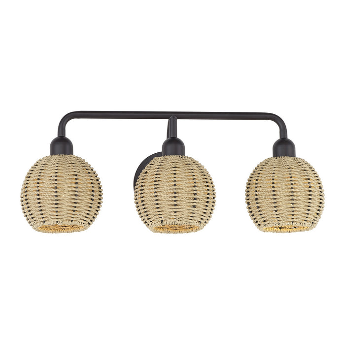 Livex Lighting - 13683-07 - Three Light Vanity - Summervine - Bronze