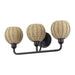 Livex Lighting - 13683-07 - Three Light Vanity - Summervine - Bronze